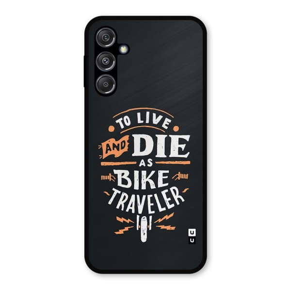 Bike Traveler Metal Back Case for Galaxy M34 5G