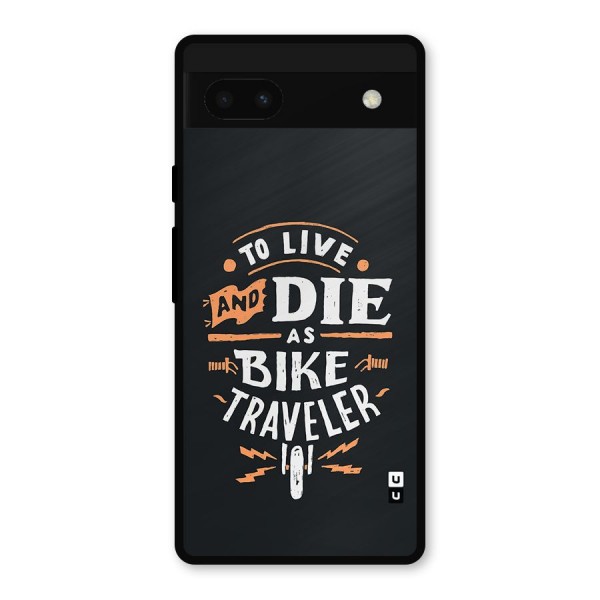 Bike Traveler Metal Back Case for Google Pixel 6a