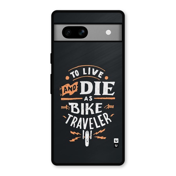 Bike Traveler Metal Back Case for Google Pixel 7a