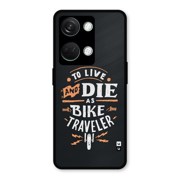 Bike Traveler Metal Back Case for OnePlus Nord 3