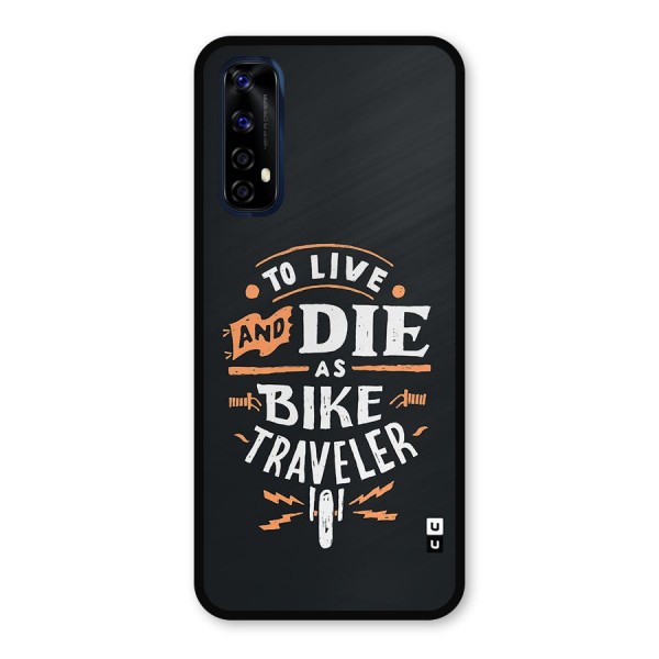 Bike Traveler Metal Back Case for Realme Narzo 20 Pro