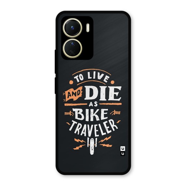 Bike Traveler Metal Back Case for Vivo Y16