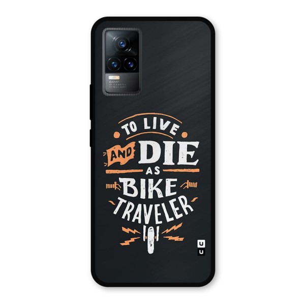 Bike Traveler Metal Back Case for Vivo Y73