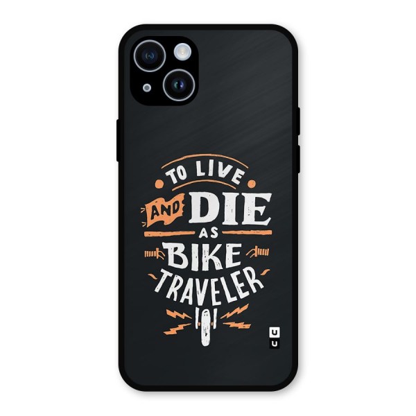 Bike Traveler Metal Back Case for iPhone 14