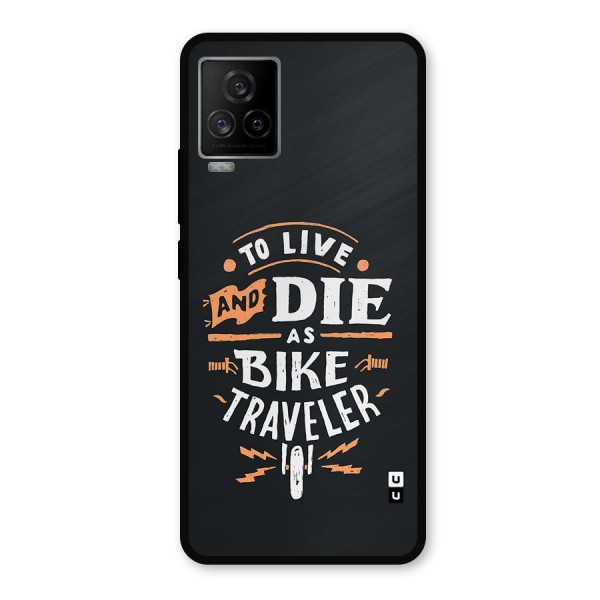 Bike Traveler Metal Back Case for iQOO 7 Legend 5G