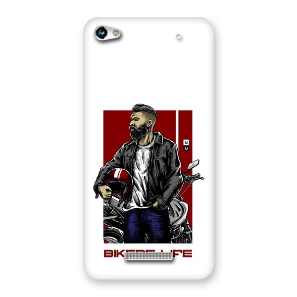 Biker Life Back Case for Canvas Hue 2 A316