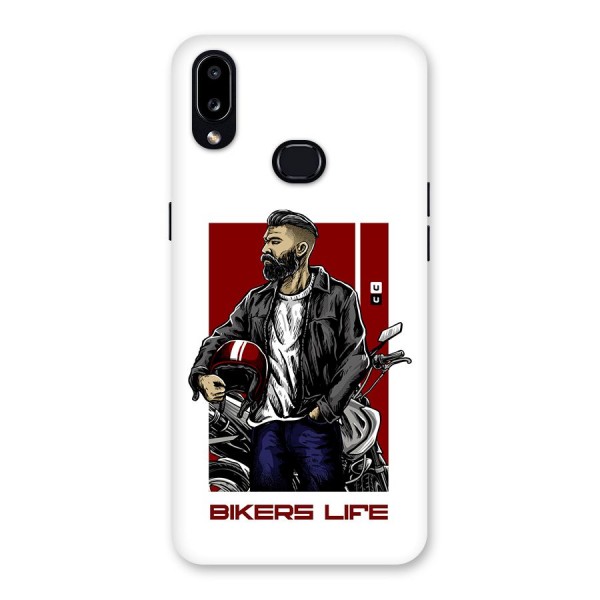 Biker Life Back Case for Galaxy A10s