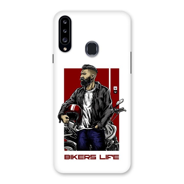 Biker Life Back Case for Galaxy A20s