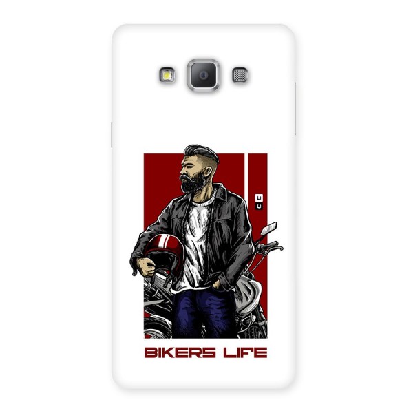 Biker Life Back Case for Galaxy A7