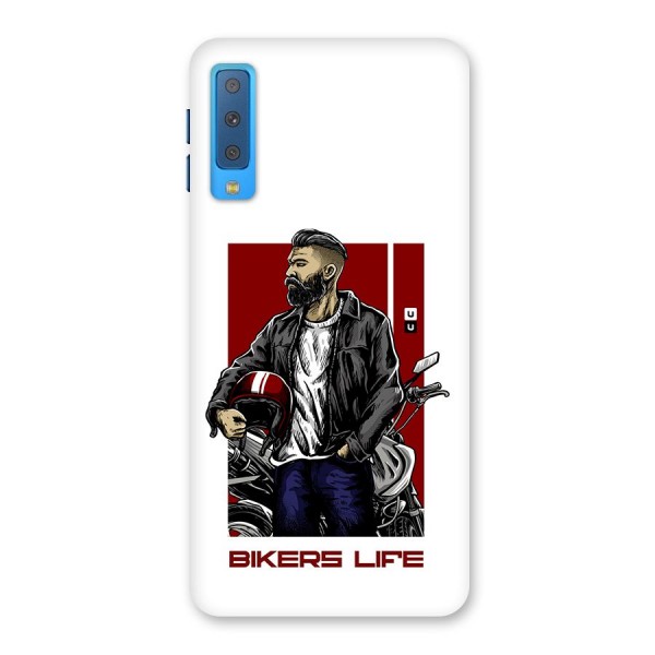 Biker Life Back Case for Galaxy A7 (2018)