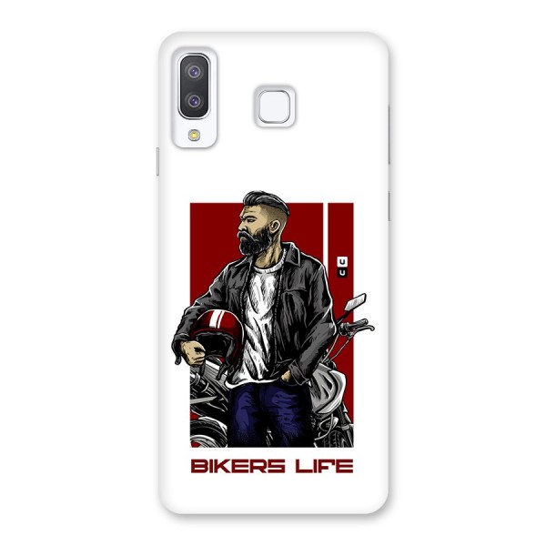 Biker Life Back Case for Galaxy A8 Star