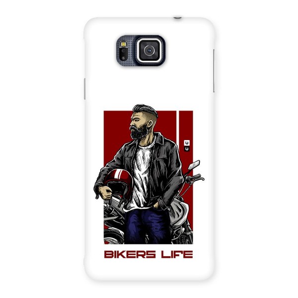 Biker Life Back Case for Galaxy Alpha