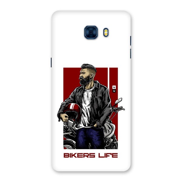 Biker Life Back Case for Galaxy C7 Pro