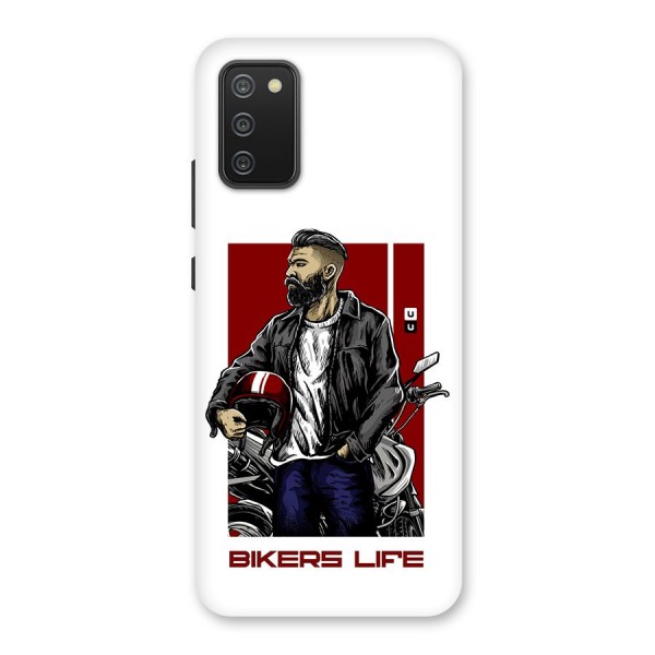 Biker Life Back Case for Galaxy F02s