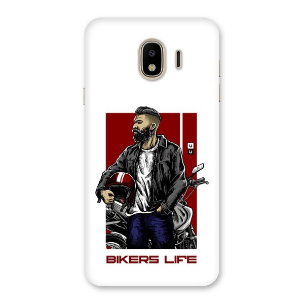 Biker Life Back Case for Galaxy J4