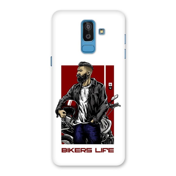 Biker Life Back Case for Galaxy J8