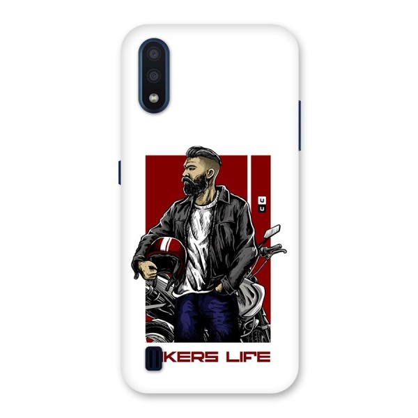 Biker Life Back Case for Galaxy M01