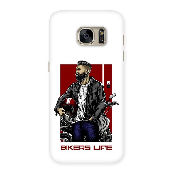 Biker Life Back Case for Galaxy S7