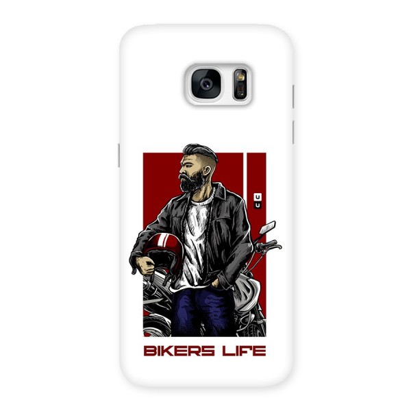 Biker Life Back Case for Galaxy S7 Edge