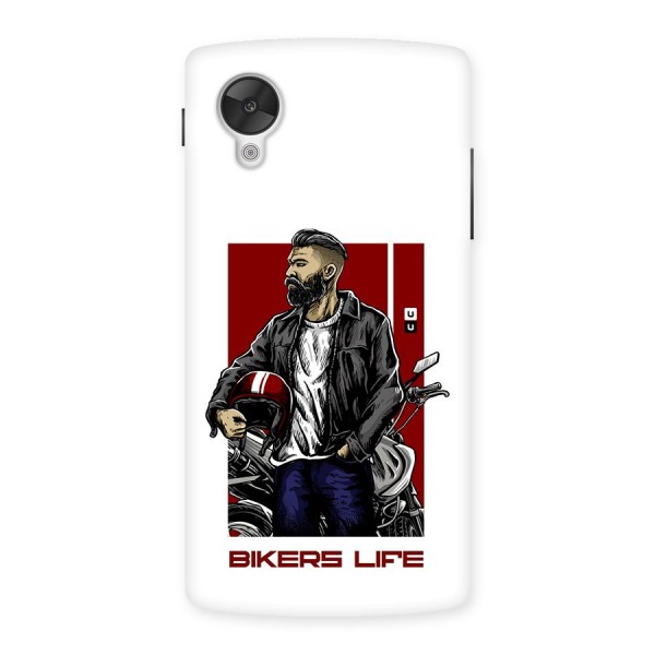 Biker Life Back Case for Google Nexus 5