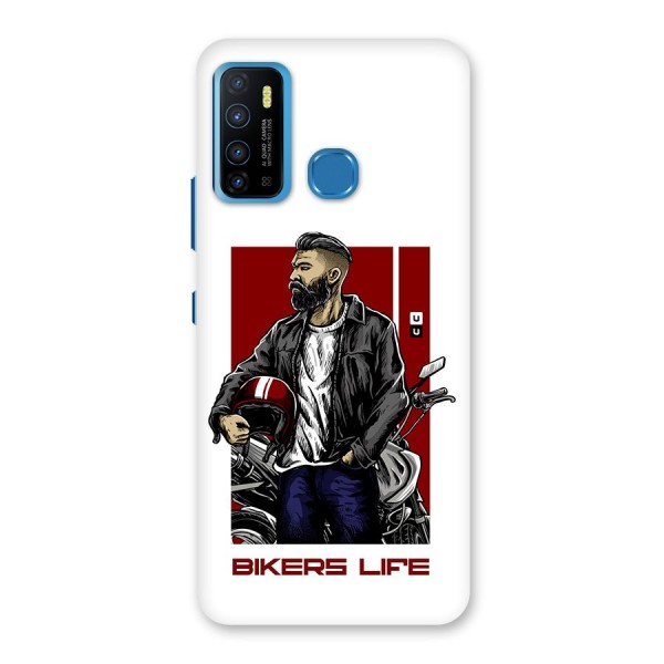 Biker Life Back Case for Infinix Hot 9