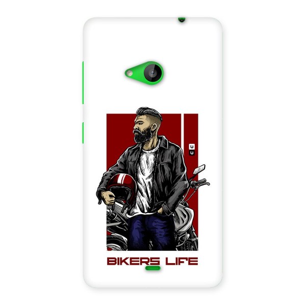 Biker Life Back Case for Lumia 535