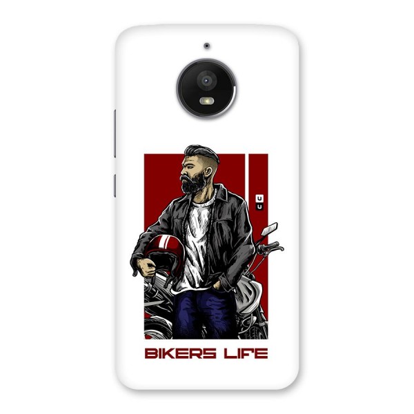 Biker Life Back Case for Moto E4 Plus