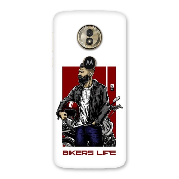 Biker Life Back Case for Moto G6 Play