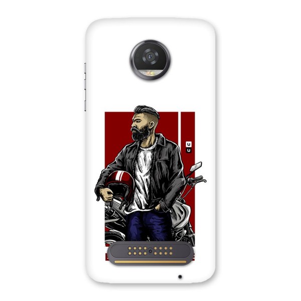 Biker Life Back Case for Moto Z2 Play