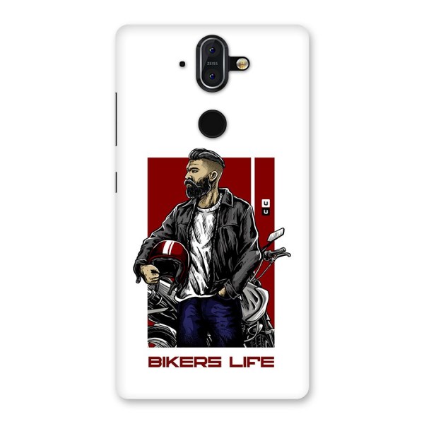 Biker Life Back Case for Nokia 8 Sirocco