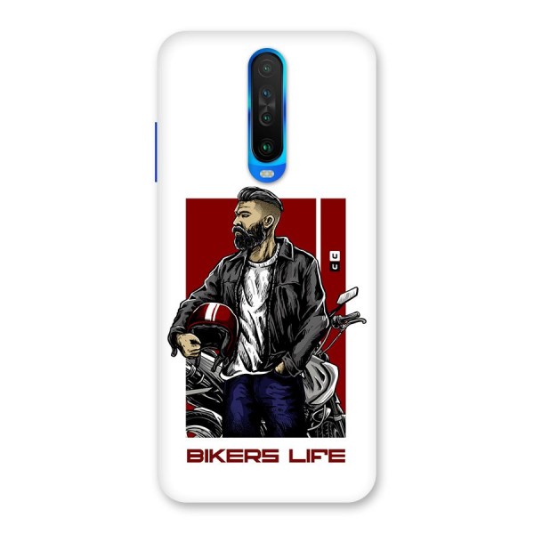 Biker Life Back Case for Poco X2