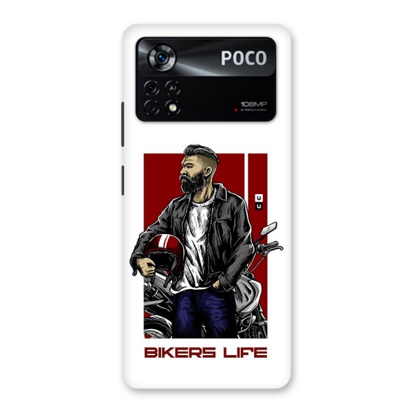 Biker Life Back Case for Poco X4 Pro 5G