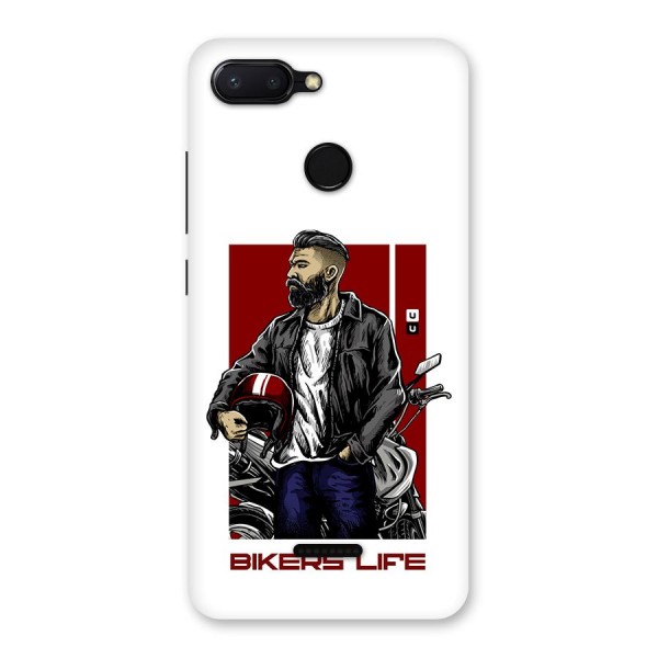 Biker Life Back Case for Redmi 6