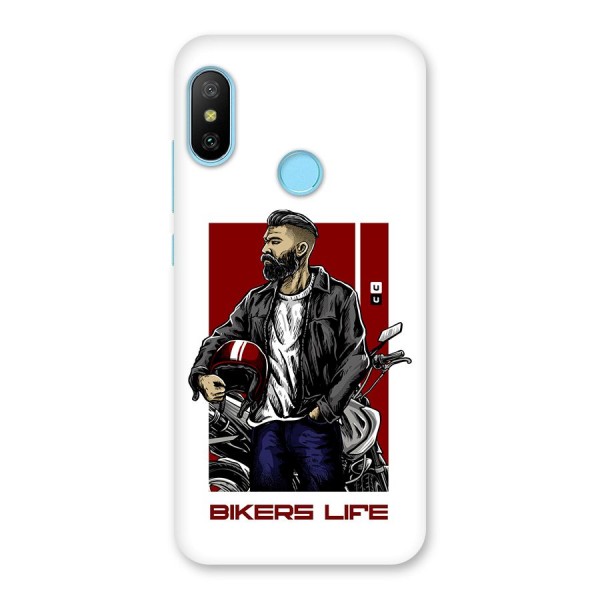 Biker Life Back Case for Redmi 6 Pro