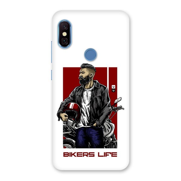 Biker Life Back Case for Redmi Note 6 Pro