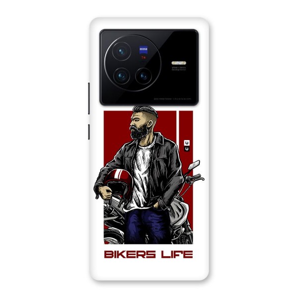 Biker Life Back Case for Vivo X80