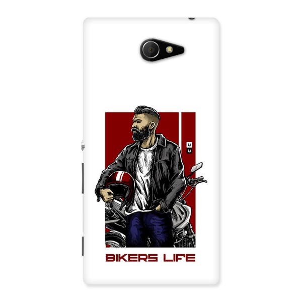 Biker Life Back Case for Xperia M2