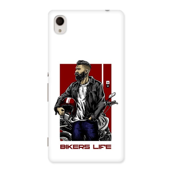 Biker Life Back Case for Xperia M4