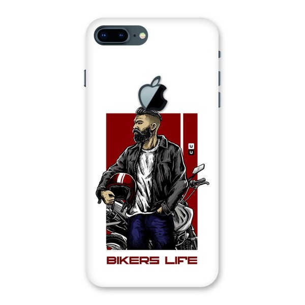 Biker Life Back Case for iPhone 7 Plus Apple Cut