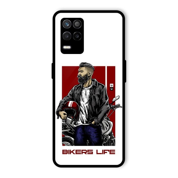 Biker Life Glass Back Case for Realme 9 5G