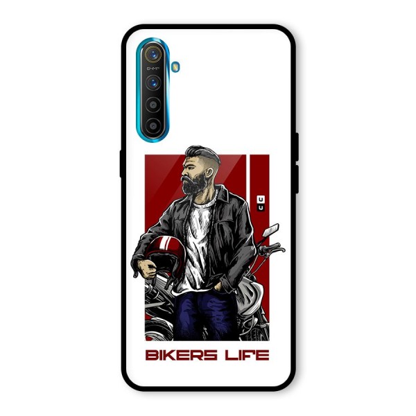 Biker Life Glass Back Case for Realme X2