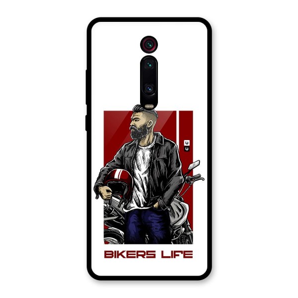 Biker Life Glass Back Case for Redmi K20 Pro