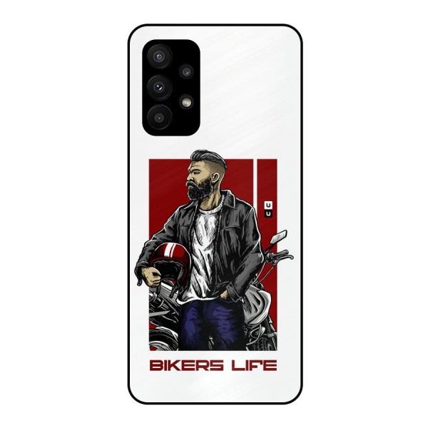 Biker Life Metal Back Case for Galaxy A23