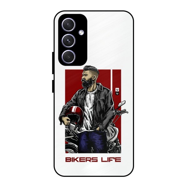 Biker Life Metal Back Case for Galaxy A54