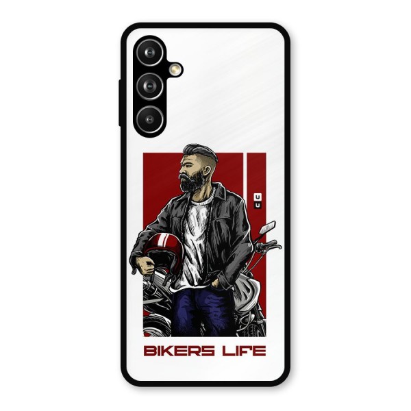 Biker Life Metal Back Case for Galaxy F54