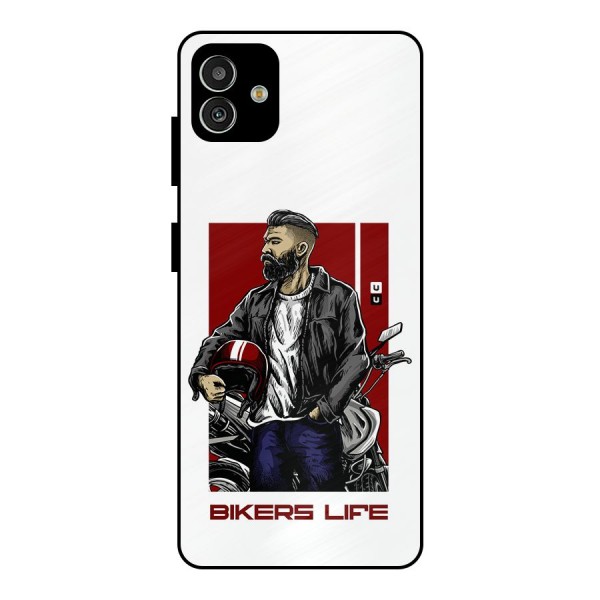 Biker Life Metal Back Case for Galaxy M13 5G