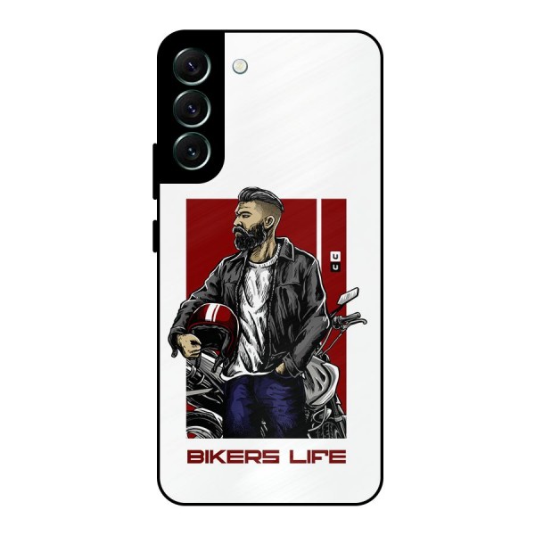 Biker Life Metal Back Case for Galaxy S22 Plus 5G