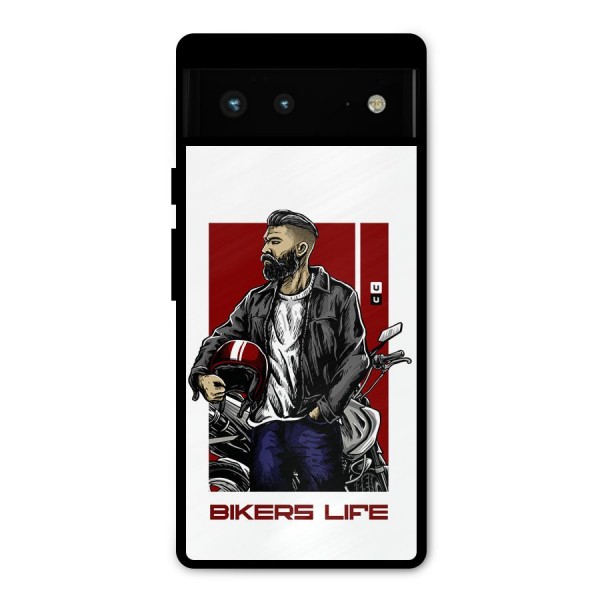 Biker Life Metal Back Case for Google Pixel 6