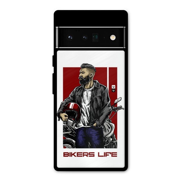 Biker Life Metal Back Case for Google Pixel 6 Pro