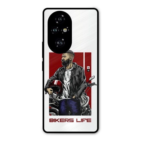 Biker Life Metal Back Case for Honor 200 Pro